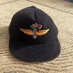 Vintage Indy 500 corduroy hat